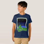 星を求めて手を伸ばす Tシャツ (正面フル)