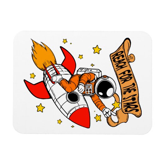 星を求める マグネット (横)