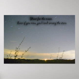 星を狙って撃つ ポスター