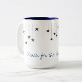 星を目指してリーチMug ツートーンマグカップ (正面左)