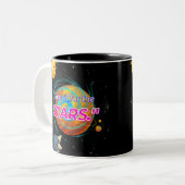 星を目指して ツートーンマグカップ (正面左)