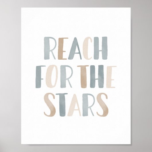 星を目指して ニュートラルな外宇宙の子供部屋 ポスター (正面)