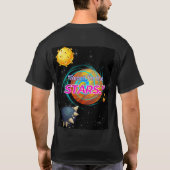 星を目指して Tシャツ (裏面)