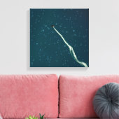 星を目指す キャンバスプリント (インサイチュ (リビング))