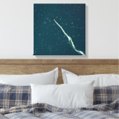 星を目指す キャンバスプリント (インサイチュ (寝室))