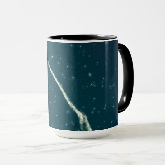 星を目指す マグカップ (正面右)