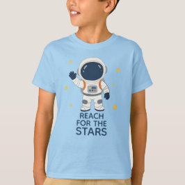 星を目指せ!宇宙飛行士冒険 Tシャツ