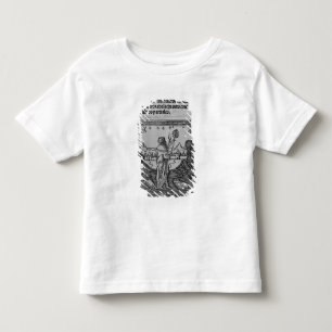 星を眺めている天文学者 トドラーTシャツ