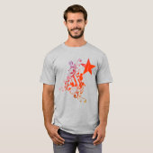星を見つける Tシャツ (正面フル)