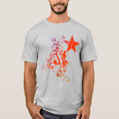 星を見つける Tシャツ (正面)