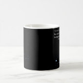 星を見て樋に住むオスカーワイルド引用文 コーヒーマグカップ (中央)