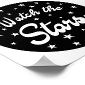 星を見る ポスター (角)