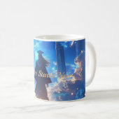星を超えて卒業マグ コーヒーマグカップ (正面右)