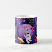 星を超えて、宇宙飛行士 コーヒーマグカップ (中央)