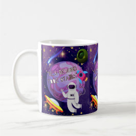 星を超えて、宇宙飛行士 コーヒーマグカップ