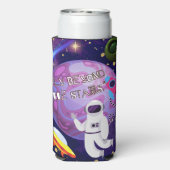 星を超えて、宇宙飛行士 スリム缶クーラー (Seltzer裏面)