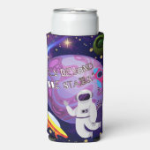 星を超えて、宇宙飛行士 スリム缶クーラー (Seltzer正面)