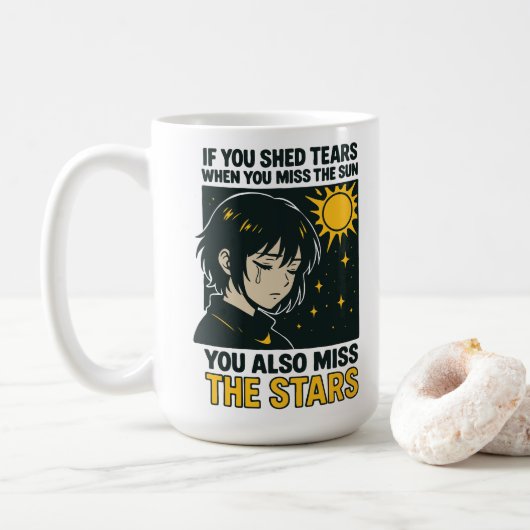 星を逃す コーヒーマグカップ (ドーナツ)