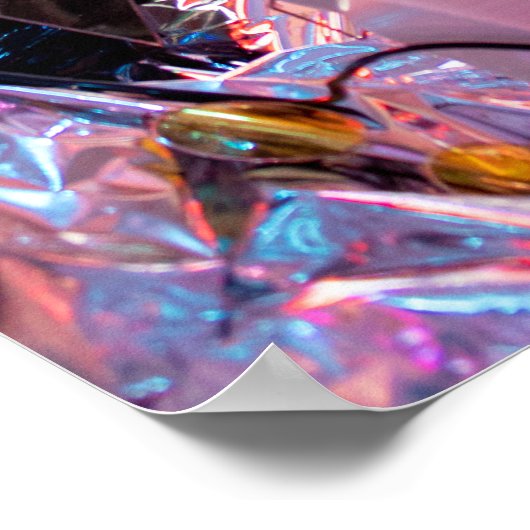 星を通して ポスター (角)