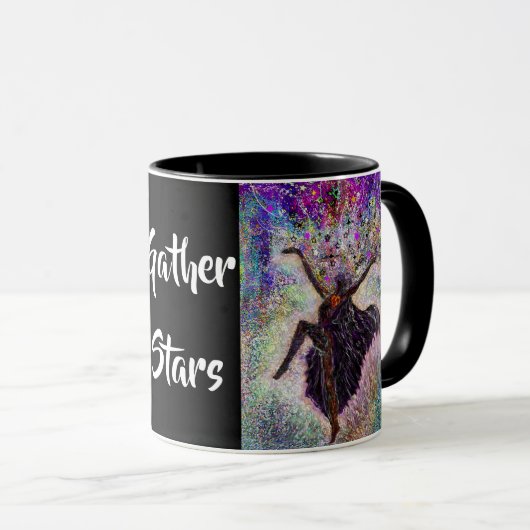 星を集める マグカップ (正面右)