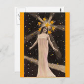 星を頭に浮かべて ポストカード (正面/裏面)