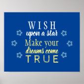 星を願う ポスター (正面)