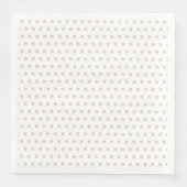 星エレガント柄の金ゴールドフェイク星白色 (正面)