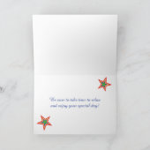 星カスタムとハートの父の日 カード (内部)