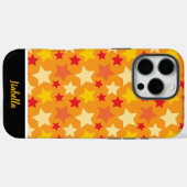 星カラフルが秋の鮮やか背景 Case-Mate iPhoneケース (裏面 (横))