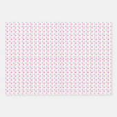 星カラフルと三日月 ラッピングペーパーシート (正面3)