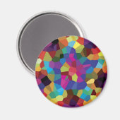 星カラフルモザイク マグネット (正面/裏面)