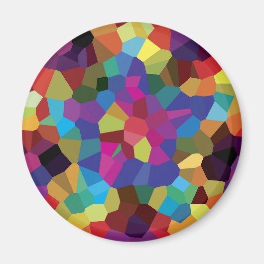 星カラフルモザイク マグネット (正面)