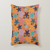星カラフル魚 アクセントクッション (正面(垂直))