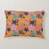 星カラフル魚 アクセントクッション (裏面)