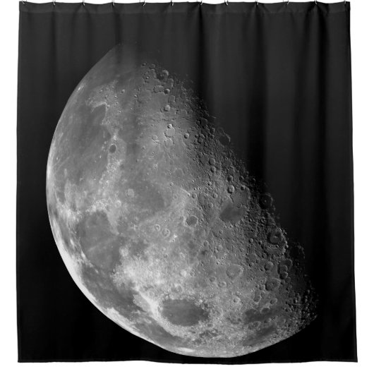 星カラフル シャワーカーテン (正面)