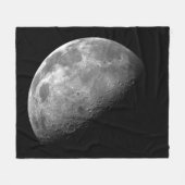 星カラフル フリースブランケット (正面(横))