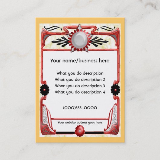 星カード 名刺 (正面)