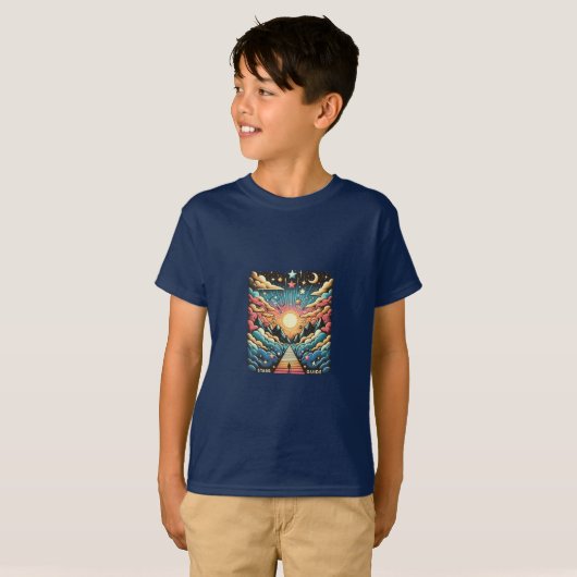 星ガイド Tシャツ (正面フル)
