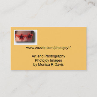 星ガラスのウェブサイトの名刺 名刺