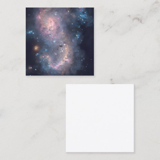 星グラフィック スクエア名刺 (正面/裏面)