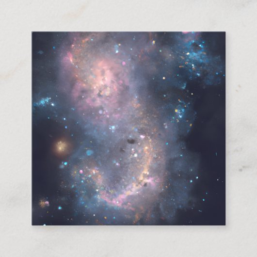 星グラフィック スクエア名刺 (正面)