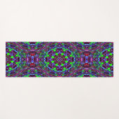 星サイケデリック..... ヨガマット (正面(横))