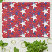 星シームレスパターン キッチンタオル (折り畳み)