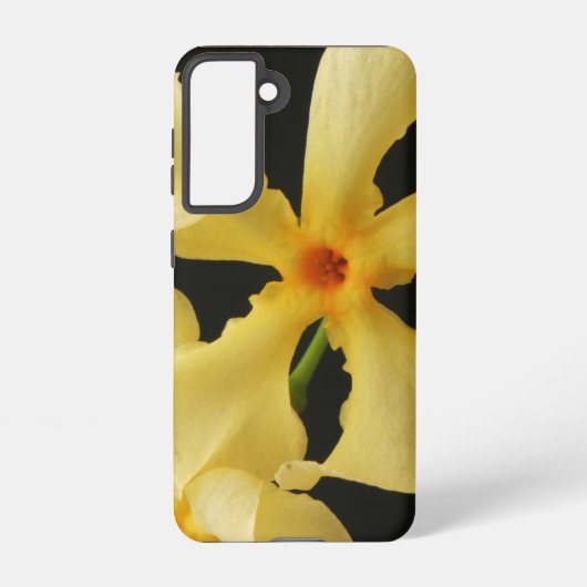 星ジャスミンフラワーシンクnm samsung galaxyケース (裏面)