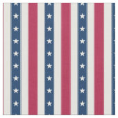星ストライプ付き愛国的な(小規模な垂直 ファブリック (クローズアップ)