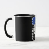 星ストライプ生殖の権利 マグカップ (左)