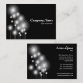 星ストランド – 黒 名刺 (正面/裏面)