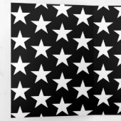 星パターン11 三つ折りクリスマスカード (内部最初)