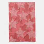 星パターン キッチンタオル (縦)