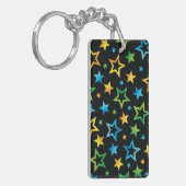 星パターン キーホルダー (正面左)